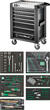 Stahlwille Range of tools with tool trolley No.95/157QR Drawers7 Anthracite, RAL 7016 157pcs