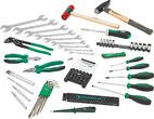 Tool assortment in case 13302/TR/69 Item no. 98830184