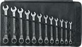 Stahlwille Ratchet combination spanner set OPEN RATCH 17/12 8 - 19 12pcs, 12, Nr. 17/12