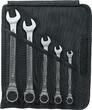 Stahlwille Ratchet combination spanner set OPEN RATCH 17/5 8 - 19 5pcs, 5, 8; 10; 13; 17; 19 mm