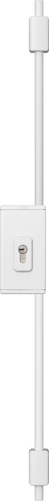 ABUS Tür-Stangenschloss TSS550 W Set ohne Zylinder inkl. Stangen