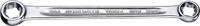 STAHLWILLE - SHOP Stahlwille Double ended ring spanner E14 x E18 L.185mm, E14 x E18, 185 mm -