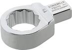 STAHLWILLE - SHOP Stahlwille Ring insert tool size 22mm Inside square stitch size9x12, 34,5 mm, 22 mm -