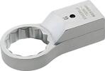 STAHLWILLE - SHOP Stahlwille Ring shell tool size 34mm Inside square stitch size24,5x28, 52 mm, 34 mm -