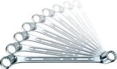 STAHLWILLE - SHOP Stahlwille Double-ended ring spanner set StahlwilleSTABIL 20/8 6x7 - 20x22 8pcs, 8, Bereich 6x7 - 20x22 -