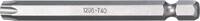 STAHLWILLE - SHOP Stahlwille Bit screwdriver T 40 hexagonal E 6,3 L.70mm, T 40, Nr. 1296 -