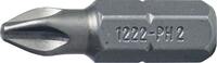 STAHLWILLE - SHOP Stahlwille Bit screwdriver hexagonal C 6,3 L.25mm, PH2, Nr. 1222 -