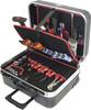   ALARM - SHOP ALARM Hartschalen-Trolley 13-HT, komplett, mit Elektro-Service-Werkzeugpaket 13 PAKET 13 PLUS HS-TROLL.HT3 Innen-L.195mm B.485mm 