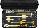 ELORA Socket Set 1/4", 31-pcs. 5/32"-9/16" AF, ELORA-1440-AU