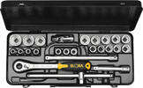   ELORA Socket Set 1/2', bi-hexagon, 25-pcs. 3/8'-1.1/4' AF, ELORA-770-O... 449,92 EUR305,95 EUR incl. VAT., +  23,10 EUR shipping