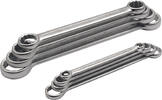   ELORA - SHOP ELORA Doppelringschlüssel-Satz, gerade DIN 837, 8-teilig 6-22 mm, ELORA-120S 8DIN 