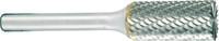 PROJAHN - SHOP PROJAHN Tungsten carbide rotary burr cylinder with endcut, shape B d1 6.0 mm, shank 6.0 mm cut 3 fast mill cut for aluminium -