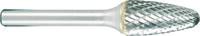 PROJAHN - SHOP PROJAHN Tungsten carbide rotary burr ball nosed tree, shape F d1 16.0 mm, shank 6.0 mm cut 6 double cut -