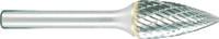 PROJAHN - SHOP PROJAHN Tungsten carbide rotary burr pointed tree, shape G d1 16.0 mm, shank 6.0 mm cut 6 double cut -