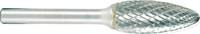 PROJAHN - SHOP PROJAHN Tungsten carbide rotary burr flame , shape H d1 12.7 mm, shank 6.0 mm cut 6 double cut -