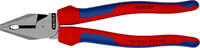 KNIPEX - SHOP KNIPEX KNIPEX 02 02 225 High Leverage Combination Pliers with multi-component grips black atramentized 225 mm -
