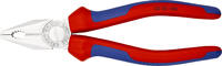 KNIPEX - SHOP KNIPEX KNIPEX 03 05 180 SB Combination Pliers with multi-component grips chrome-plated 180 mm (self-service card/blister) -