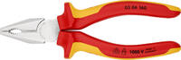 KNIPEX - SHOP KNIPEX KNIPEX 03 06 160 SB Combination Pliers insulated with multi-component grips, VDE-tested chrome-plated 160 mm (self-servic -