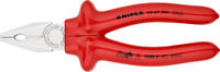KNIPEX - SHOP KNIPEX KNIPEX 03 07 200 Combination Pliers with dipped insulation, VDE-tested chrome-plated 200 mm -