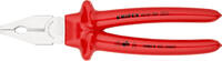 KNIPEX - SHOP KNIPEX KNIPEX 03 07 250 Combination Pliers with dipped insulation, VDE-tested chrome-plated 250 mm -