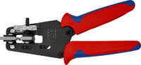 KNIPEX - SHOP KNIPEX KNIPEX 12 12 14 Präzisions-Abisolierzange mit Formmessern mit Mehrkomponenten-Hüllen brüniert 195 mm -