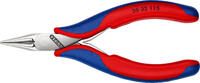 KNIPEX - SHOP KNIPEX KNIPEX 35 32 115 SB Elektronik-Greifzange mit Mehrkomponenten-Hüllen 115 mm (SB-Karte/Blister) -