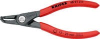 KNIPEX - SHOP KNIPEX KNIPEX 48 21 J11 SB Precision Circlip Pliers for internal circlips in bore holes with non-slip plastic coating grey atram -