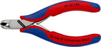 KNIPEX - SHOP KNIPEX KNIPEX 64 32 120 Electronics End Cutting Nipper with multi-component grips 120 mm -