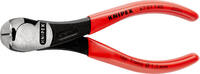 KNIPEX - SHOP KNIPEX KNIPEX 67 01 140 High Leverage End Cutting Nipper plastic coated black atramentized 140 mm -