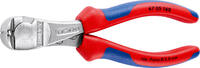 KNIPEX - SHOP KNIPEX KNIPEX 67 05 160 High Leverage End Cutting Nipper with multi-component grips chrome-plated 160 mm -