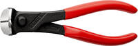KNIPEX - SHOP KNIPEX KNIPEX 68 01 160 SB End Cutting Nipper plastic coated black atramentized 160 mm (self-service card/blister) -