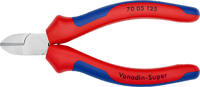 KNIPEX - SHOP KNIPEX KNIPEX 70 05 125 Seitenschneider mit Mehrkomponenten-Hüllen verchromt 125 mm -
