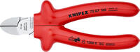 KNIPEX - SHOP KNIPEX KNIPEX 70 07 160 Diagonal Cutter with dipped insulation, VDE-tested chrome-plated 160 mm -
