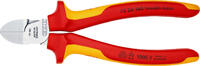 KNIPEX - SHOP KNIPEX KNIPEX 70 26 160 Diagonal Cutter insulated with multi-component grips, VDE-tested chrome-plated 160 mm -