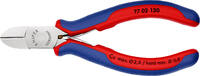 KNIPEX - SHOP KNIPEX KNIPEX 77 02 130 Electronics Diagonal Cutter with multi-component grips 130 mm -