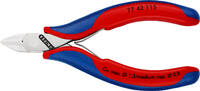 KNIPEX - SHOP KNIPEX KNIPEX 77 42 115 SB Electronics Diagonal Cutter with multi-component grips 115 mm (self-service card/blister) -