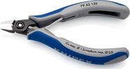 KNIPEX - SHOP KNIPEX KNIPEX 79 42 125 Precision Electronics Diagonal Cutter with multi-component grips burnished 125 mm -