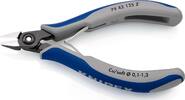 KNIPEX - SHOP KNIPEX KNIPEX 79 42 125 Z Precision Electronics Diagonal Cutter with multi-component grips burnished 125 mm -
