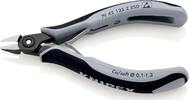KNIPEX - SHOP KNIPEX KNIPEX 79 42 125 Z ESD Precision Electronics Side Cutter ESD with multi-component grips burnished 125 mm -