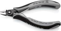KNIPEX - SHOP KNIPEX KNIPEX 79 52 125 ESD Precision Electronics Side Cutter ESD with multi-component grips burnished 125 mm -