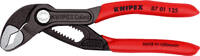 KNIPEX - SHOP KNIPEX KNIPEX 87 01 125 Cobra® High-Tech Water Pump Pliers with non-slip plastic coating grey atramentized 125 mm -