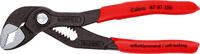 KNIPEX - SHOP KNIPEX KNIPEX 87 01 150 Cobra® High-Tech Water Pump Pliers with non-slip plastic coating grey atramentized 150 mm -