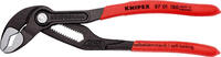 KNIPEX - SHOP KNIPEX KNIPEX 87 01 180 Cobra® High-Tech Water Pump Pliers with non-slip plastic coating grey atramentized 180 mm -