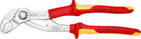 KNIPEX - SHOP KNIPEX KNIPEX 87 26 250 Cobra® VDE High-Tech Water Pump Pliers, insulated insulated with multi-component grips, VDE-tested chrom -