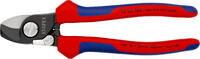 KNIPEX - SHOP KNIPEX KNIPEX 95 22 165 Cable Shears with opening spring with multi-component grips burnished 165 mm -