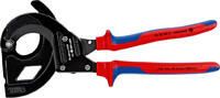 KNIPEX - SHOP KNIPEX KNIPEX 95 32 315 A Cable Cutter (ratchet action) for steel wire armoured cables (SWA cable) with multi-component grips bl -