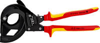 KNIPEX - SHOP KNIPEX KNIPEX 95 36 315 A Cable Cutter (ratchet action) for steel wire armoured cables (SWA cable) insulated with multi-componen -