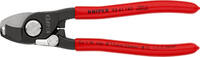 KNIPEX - SHOP KNIPEX KNIPEX 95 41 165 Cable Shears plastic coated burnished 165 mm -