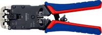 KNIPEX - SHOP KNIPEX KNIPEX 97 51 12 SB Crimping Pliers for Western plugs with multi-component grips burnished 200 mm (self-service card/blist -