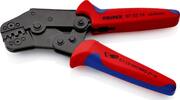 KNIPEX - SHOP KNIPEX KNIPEX 97 52 14 Crimping Pliers short design with multi-component grips burnished 195 mm -